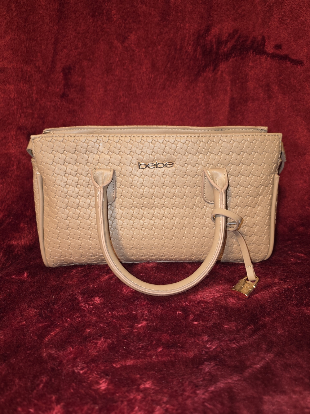NWOT bebe OTTO Small Satchel Bag With Crossbody Strap